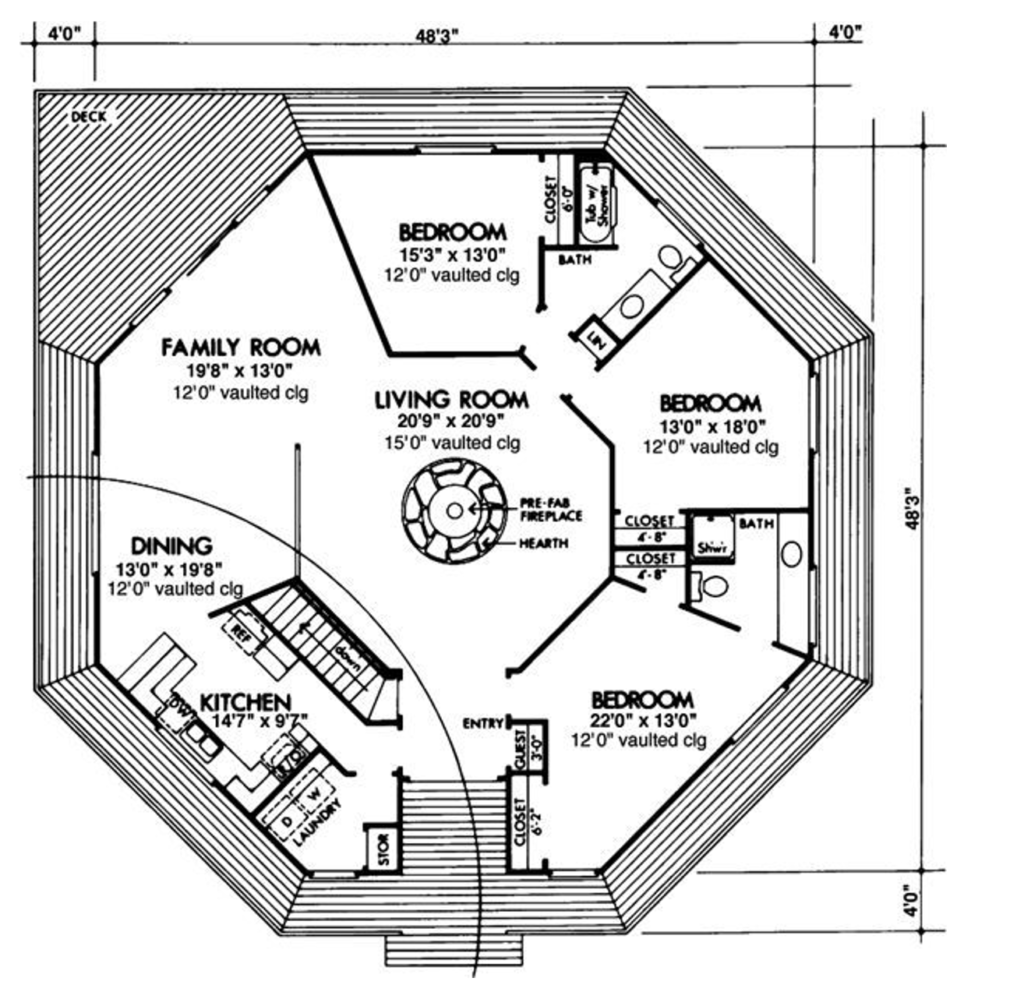 Tree House Floor Plan